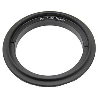 49mm Reverse Ring for Nikon DSLR Cameras