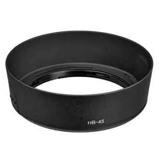 HB 45 Lens Hood for NIKON AF S DX 18 55mm f/3.5 5.6G VR D3100 D3000 HB45
