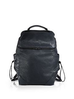 Alexander Wang Wallie Waxy Leather Backpack   One Size