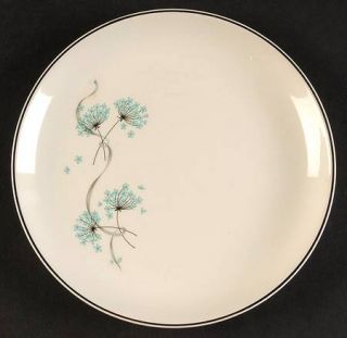 Taylor, Smith & T (TS&T) Blue Lace Dessert/Pie Plate, Fine China Dinnerware   Aq