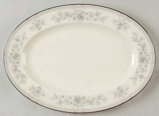 Noritake Buena Vista 14 Oval Serving Platter, Fine China Dinnerware   Bone,Shee