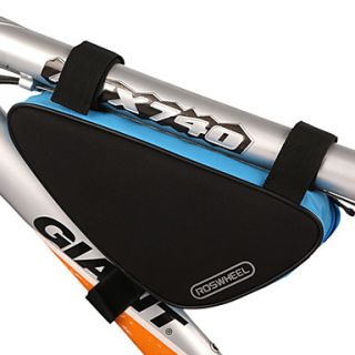 ROSWHEEL 600D Polyester Triangle Shaped Bicycle Frame Bag Tube Bag 12657