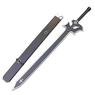 Cosplay Sword Inspired by Sword Art Online Kirito Black Sword Elucidator