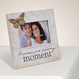 Every Moment Butterfly Pattern Picture Frame