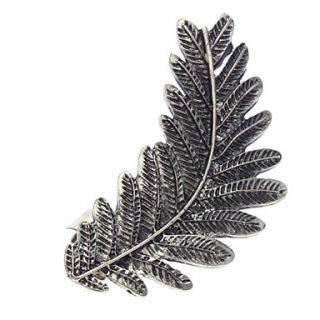 Punk Retro Exaggerated Leaves Earring