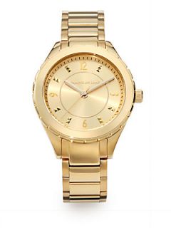 Goldtone IP Stainless Steel Watch   Gold