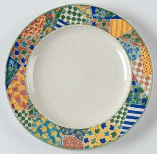 Mikasa English Quilt Salad Plate, Fine China Dinnerware   Intaglio, Multicolor Q
