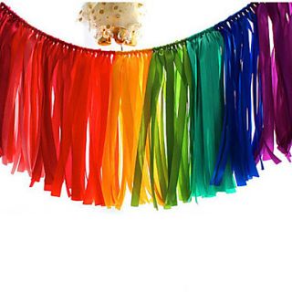 1M Duotone Colored Ribbon Macrame for Wedding/Christmas Decoration (More Color)