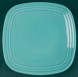 Homer Laughlin  Fiesta Turquoise (Newer) Square Luncheon Plate, Fine China Dinne