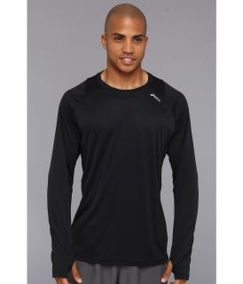 ASICS Favorite L/S Top Mens Long Sleeve Pullover (Black)