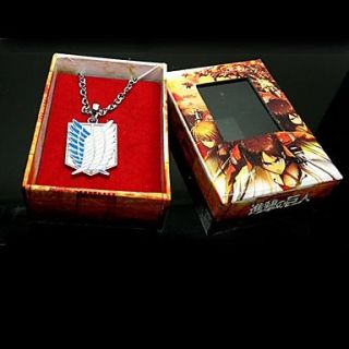 Attack on Titan Survey Corps Wings of Freedom Necklace Cosplay Accessory