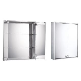 Whitehaus Collection Double Door 23.5W x 27.5H in. Surface Mount Medicine