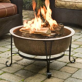 CobraCo Vintage Copper Fire Pit Multicolor   FTCOPVINT C