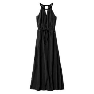 Mossimo Womens Halter Maxi Dress   Black XL