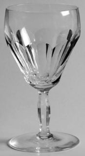 Peill Marion Wine Glass   Cut Panels On Bowl, Multi Sided Stem