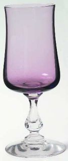 Fostoria Distinction Plum Wine Glass   Stem #6125, Purple  Bowl