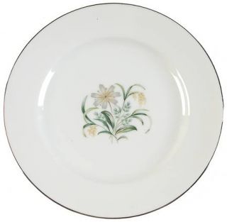Sone 6027 Bread & Butter Plate, Fine China Dinnerware   Tan Wheat,Green Leaves,G