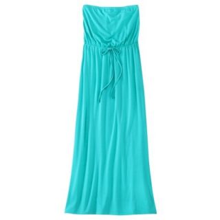 Mossimo Supply Co. Juniors Strapless Maxi Dress   Waterslide S(3 5)