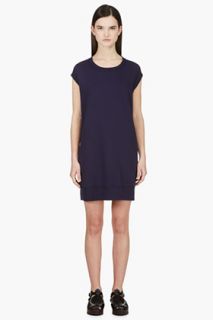 Acne Studios Indigo Atlas Sweatshirt Dress