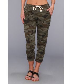 Lucky Brand Camo Cropped Skinny Pant Womens Casual Pants (Green)