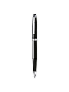 Montblanc Signature for Good Classique Rollerball Pen   Stainless Steel Blue Sap