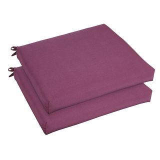Bristol 20 inch Indoor/ Outdoor Iris Chair Cushion Set With Sunbrella Fabric