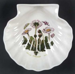 Portmeirion Botanic Garden Shell Shaped Dish, Fine China Dinnerware   Various Pl