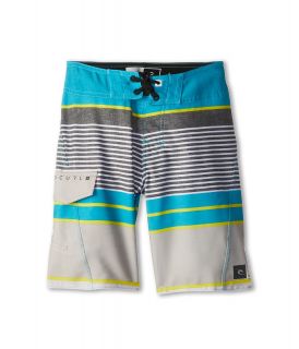 Rip Curl Kids Livin Stripe Boardshort Boys Swimwear (Blue)
