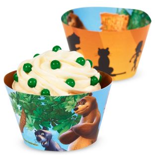 The Jungle Book Reversible Cupcake Wrappers