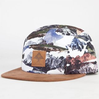 Motherland Camo Mens 5 Panel Hat White One Size For Men 234752150
