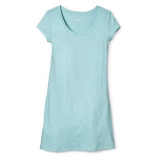 Mossimo Supply Co. Juniors T Shirt Dress   Aqua S(3 5)